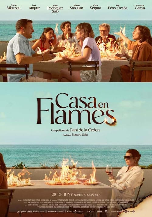 Casa en flames